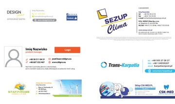 Stopka E-MAIL | PROJEKT BANERA do stopki mailowej | mailing