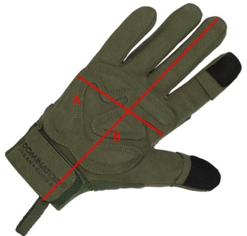 ВОЕННЫЕ СТРЕЛКОВЫЕ ПЕРЧАТКИ DOMINATOR WZ.93 XL