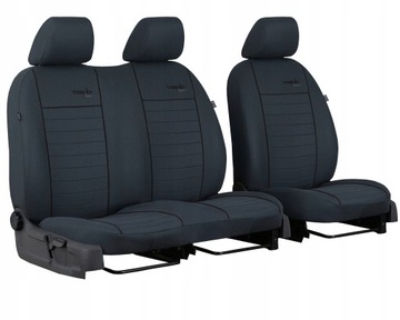 POKROWCE SAMOCHODOWE MIAROWE PEUGEOT EXPERT 2 2+1