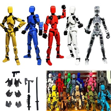 НАБОР ФИГУРОК T 13 MINI LEGENDS 3D НАСТОЛЬНЫЕ УКРАШЕНИЯ 5 ШТ.