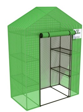 ПОЛКА ДЛЯ САДОВОЙ ТЕПЛИЦЫ ТУННЕЛЬ ИЗ ФОЛЬГИ 4 ПОЛКИ