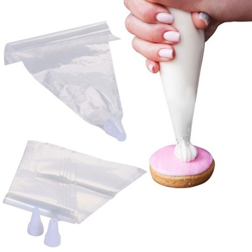 10x сумка-декоратор PASTRY SLEEVE + 3 ШТ.