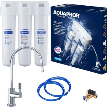 Filtr wody pitnej pod zlew Aquaphor Kryształ B Eco Mikrofiltracja + bateria