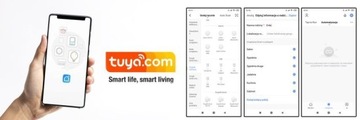 Беспроводная GSM WiFi SMS-сигнализация Польская TUYA SMART