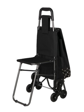 Сумка-тележка на колесах со стульчаком-лестницей