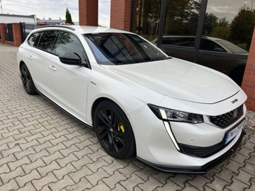 Peugeot 508 II SW PHEV Hybrid 225 PHEV 225KM 2021 Peugeot 508 1.6 Hybryda Plug-In 225 KM GT LINE zarej w PL zadbany zami, zdjęcie 1