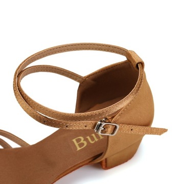 BUTY DO TAŃCA SALSA KIZOMBA BACHATA 3,5 CM NUDE 36