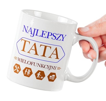 KUBEK DZIEŃ OJCA TATY NAJLEPSZY TATA PREZENT JAKOŚĆ