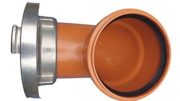 Быстроразъемный соединитель для септика 110 с коленом НОВЫЙ