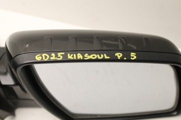 KIA SOUL 08R- ZRCÁTKO VNĚJŠÍ PRAVÉ PRAVÁ STRANA 5PIN