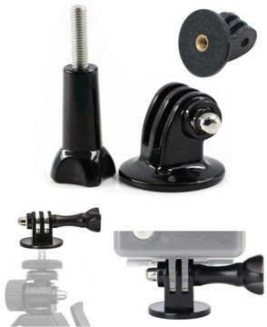 ADAPTER Z ŚRUBĄ NA STATYW 1/4 CALA GOPRO 5 6 7 8 9