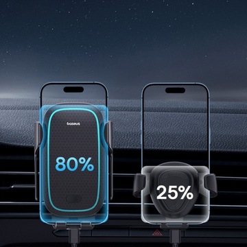 АВТОМОБИЛЬНЫЙ ДЕРЖАТЕЛЬ ДЛЯ ТЕЛЕФОНА BASEUS | АВТОМОБИЛЬНОЕ ЗАРЯДНОЕ УСТРОЙСТВО QI ДЛЯ СЕТИ