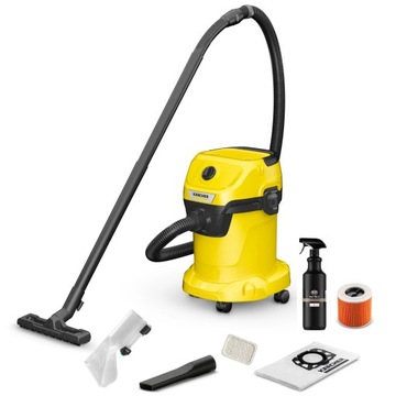 Odkurzacz uniwersalny przemysłowy WD 3 KARCHER ZESTAW PIORĄCY do tapicerki