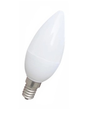 ŻARÓWKA LED E-14, 6W ŚWIECZKA BARWA CIEPŁA