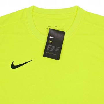 KOSZULKA MĘSKA NIKE PARK VII T-SHIRT SPORTOWY Dri-Fit Seledynowa r.L