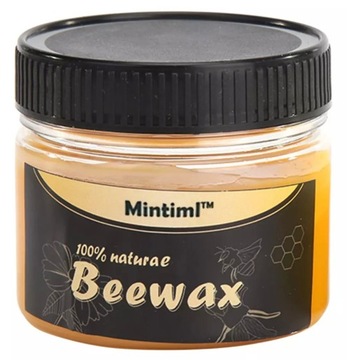 Wosk do polerowania drewna mebli pszczeli Beewax