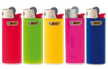 5x Zapalniczka BIC J25 MINI KOLOR MIX 5 SZTUK