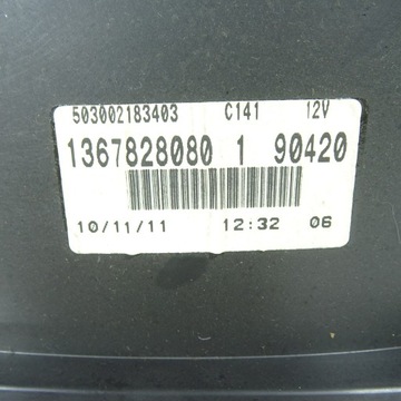 FIAT FIORINO III 1.3MJET PŘÍSTROJOVÁ DESKA 1367828080