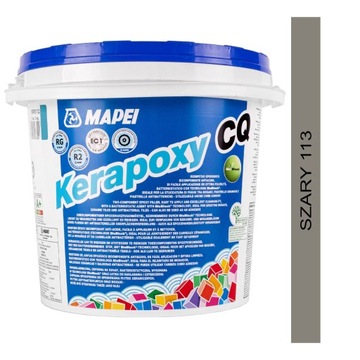 Fuga epoksydowa MAPEI KERAPOXY CQ 3kg - kolor 113 szary