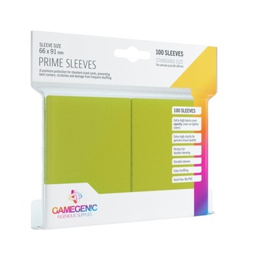 Koszulki na karty Prime Classic Card Game Sleeves