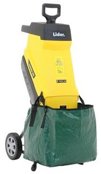 RĘBAK ROZDRABNIACZ do GAŁĘZI TARCZOWY 2400W KOSZ