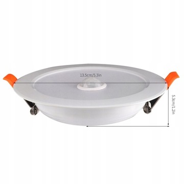 СВЕТОДИОДНАЯ ПАНЕЛЬ DOWNLIGHT ПОТОЛОЧНАЯ ВСПЫШКА 12ВТ, КРУГЛАЯ