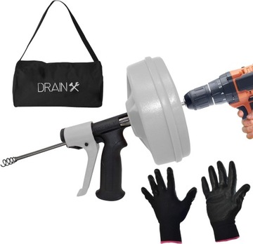 DRAINX SPIRALA SPRĘŻYNA DO UDRAŻNIANIA RUR 15M