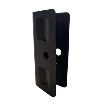 REGAŁ METALOWY czarny magazynowy 200x200x50 do garażu piwnicy biura DODAS