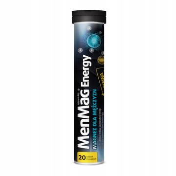 Magnez MenMag Energy 20 tabletek musujących