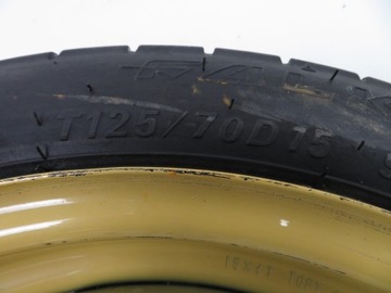 KOLO DOJEZDOVÉ 15'' NISSAN MICRA 4X100