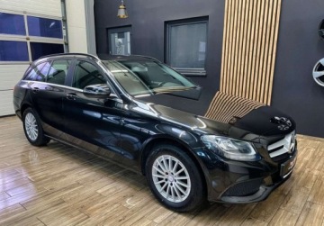Mercedes Klasa C W205 Kombi 200 BlueTEC 136KM 2015 Mercedes-Benz Klasa C 200d MANUAL gwarancja bezwypadkowy SKORA 1.6, zdjęcie 5