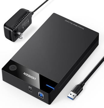 OBUDOWA ZEWNĘTRZNEGO DYSKU TWARDEGO UGREEN SATA 3,5 2,5 CALA USB 3.0