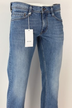 MUSTANG OREGON STRAIGHT SPODNIE JEANS _ W32 L32