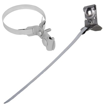 Кронштейн молниезащиты для желоба, соединительный зажим из нержавеющей стали