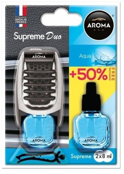 AROMA SUPREME DUO AQUA Odświeżacz samochodowy