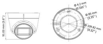 КАМЕРА 4В1 HIKVISION 5Mpx DS-2CE78H8T-IT3F (2,8 мм)
