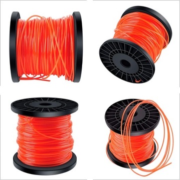 ЛИНИЯ РЕЗКИ ГОЛОВКИ БЕНЗИНОВОГО МАСЛЯНОГО ТРИММЕРА 2,7ММ 100М STAR STAR