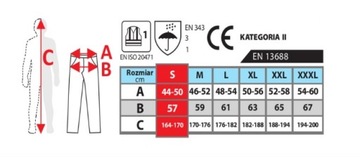Утепленные рабочие брюки REFLECTIVE, желтые, размер XL.