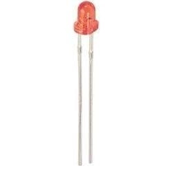 DIODA LED 3MM CZERWONA 10szt