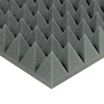 PIRAMIDKA 7cm PIANKA AKUSTYCZNA MATA WYGŁUSZAJĄCA pochłaniacz echo pogłos