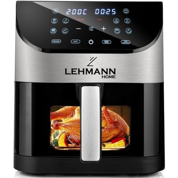 Frytkownica Beztłuszczowa Frytownica AIR FRYER DUŻA 12 PROGRAMÓW 6l 1500W