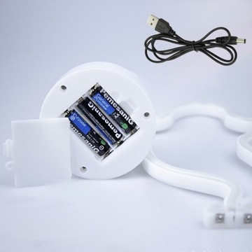 Светодиодная лампа NEON CLOVER LUCKY USB/BATTERY