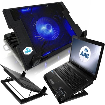 PODSTAWKA PODKŁADKA CHŁODZĄCA POD LAPTOPA LAPTOP NOTEBOOK CHROMEBOOK 10-17