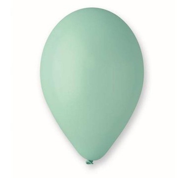 Balony pastelowe miętowe 10 cali Gemar 100 szt. mi