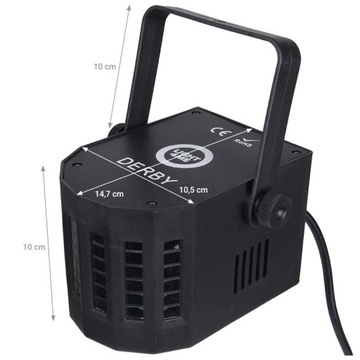 ОСВЕЩЕНИЕ ДЛЯ ВЕЧЕРИНКИ СВЕТ ДИСКОТЕЧНОСТИ ОСВЕЩЕНИЕ ДЛЯ ВЕЧЕРИНКИ LIGHT4ME DERBY MINI V2