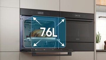 Samsung NV7B4345VAK Dual Flex Cook + естественный пар + духовка Smart Things