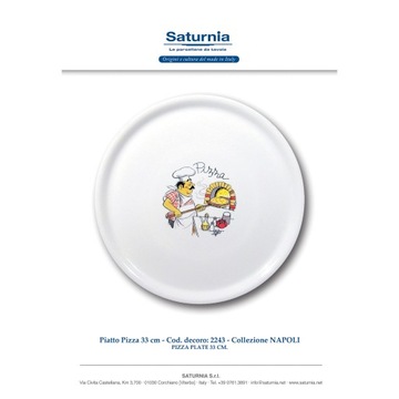 HENDI Talerz do pizzy, Ø330 mm, Speciale Pizza