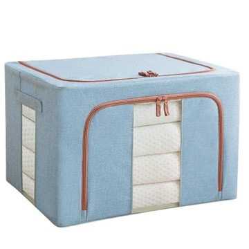 Pokrowiec na pościel ubrania kołdry ze stelażem pojemnik 60x42x40 100L