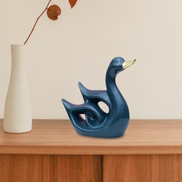 статуя лебедя современная керамическая статуэтка