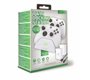 ДОК-СТАНЦИЯ С 2 ПОДУШКАМИ VENOM VS2871 XBOX SERIES X / XBOX ONE WHITE